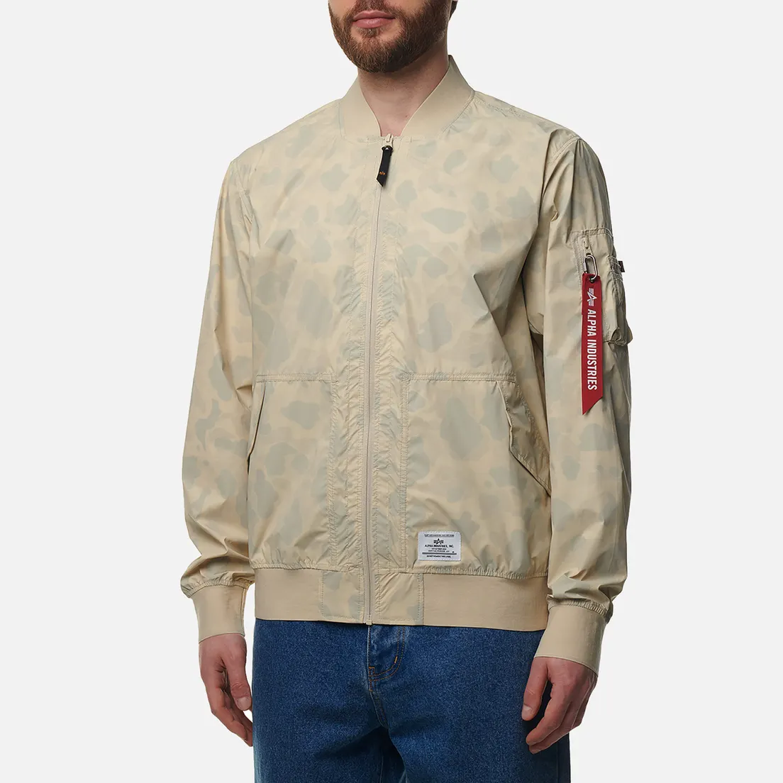 Alpha Industries Мужская куртка бомбер L-2B Packaway Flight