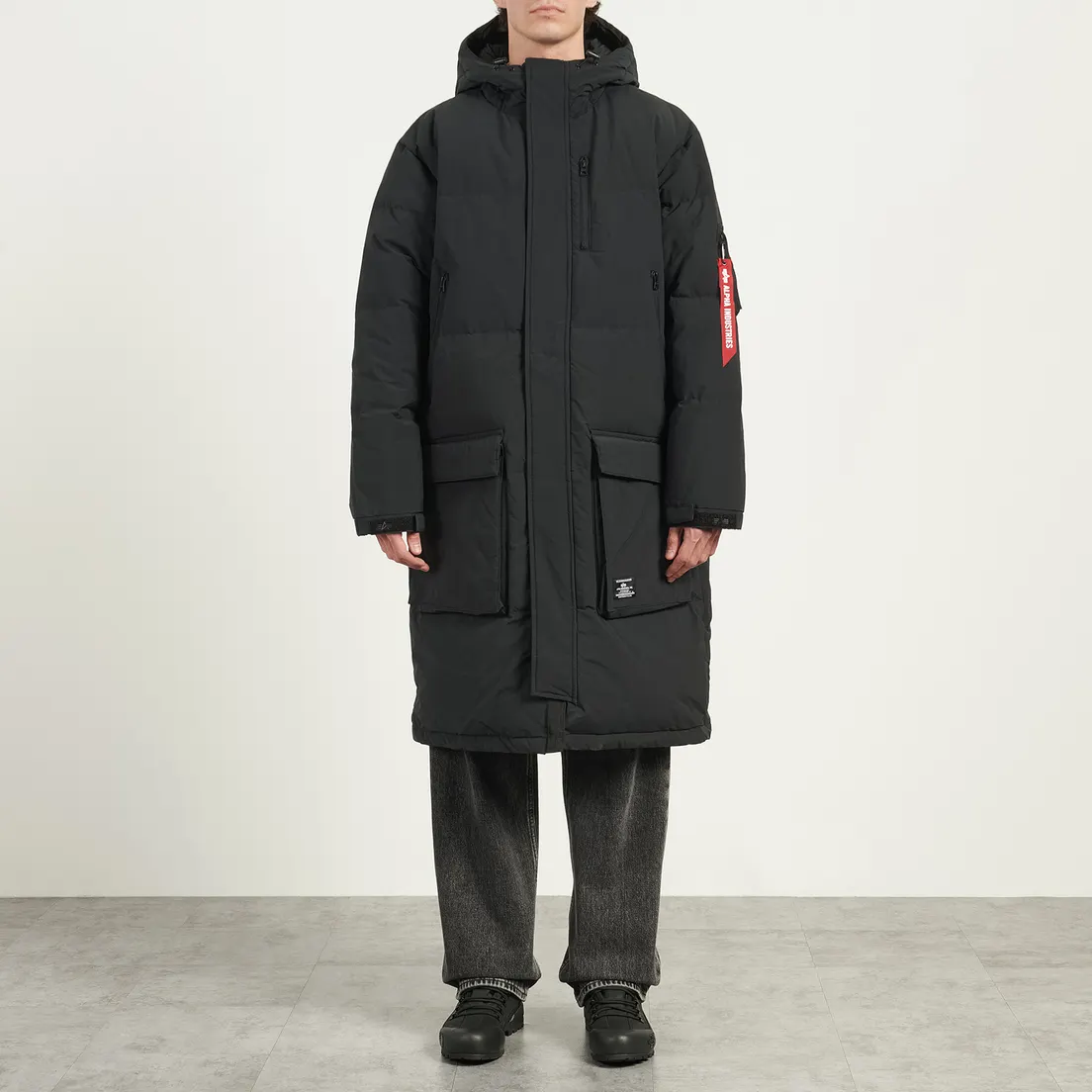 Alpha Industries Мужской пуховик Long Puffer
