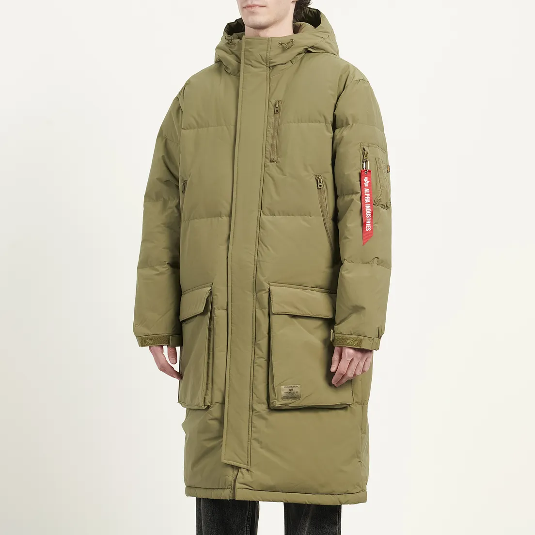 Alpha Industries Мужской пуховик Long Puffer