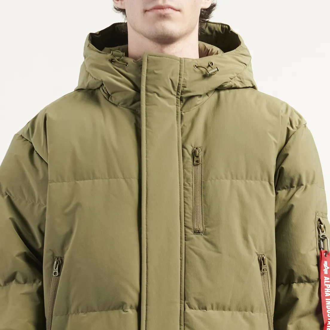 Alpha Industries Мужской пуховик Long Puffer
