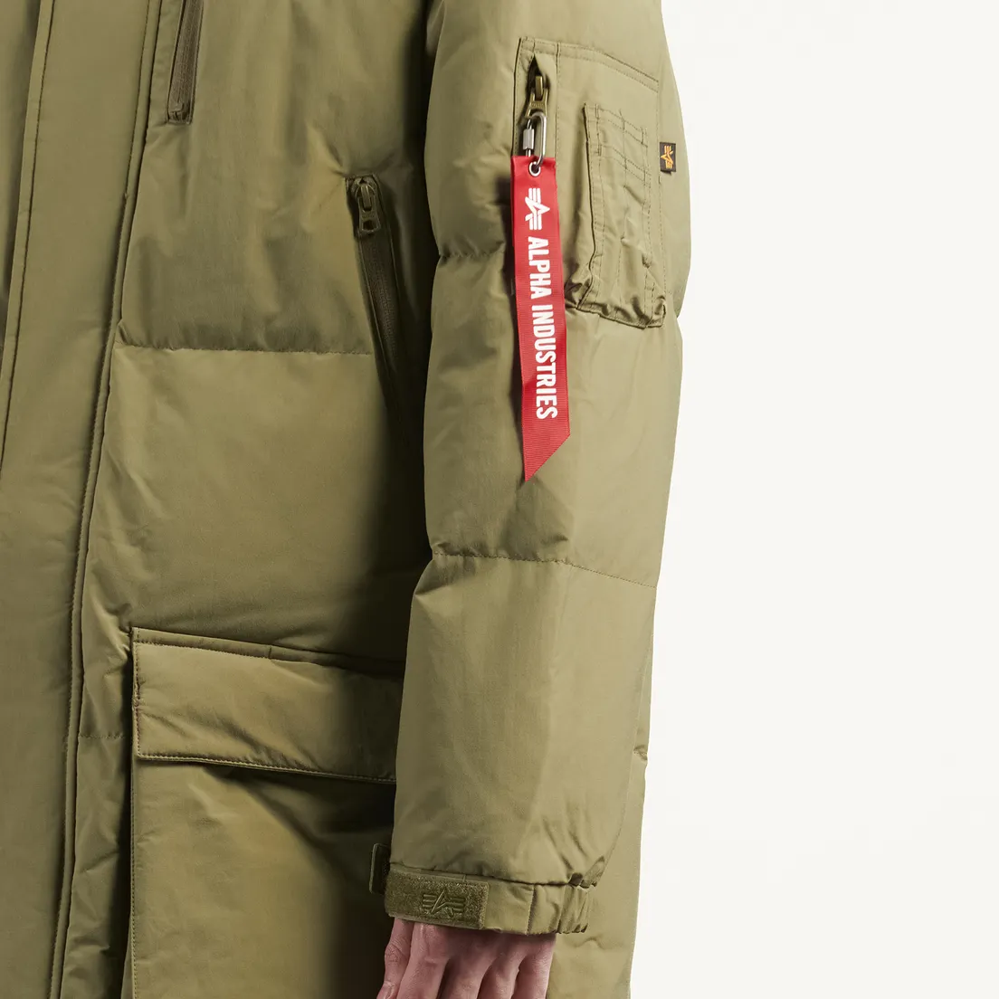 Alpha Industries Мужской пуховик Long Puffer