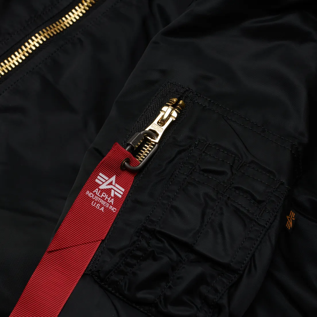 Alpha Industries Мужская куртка бомбер MA-1 Flight