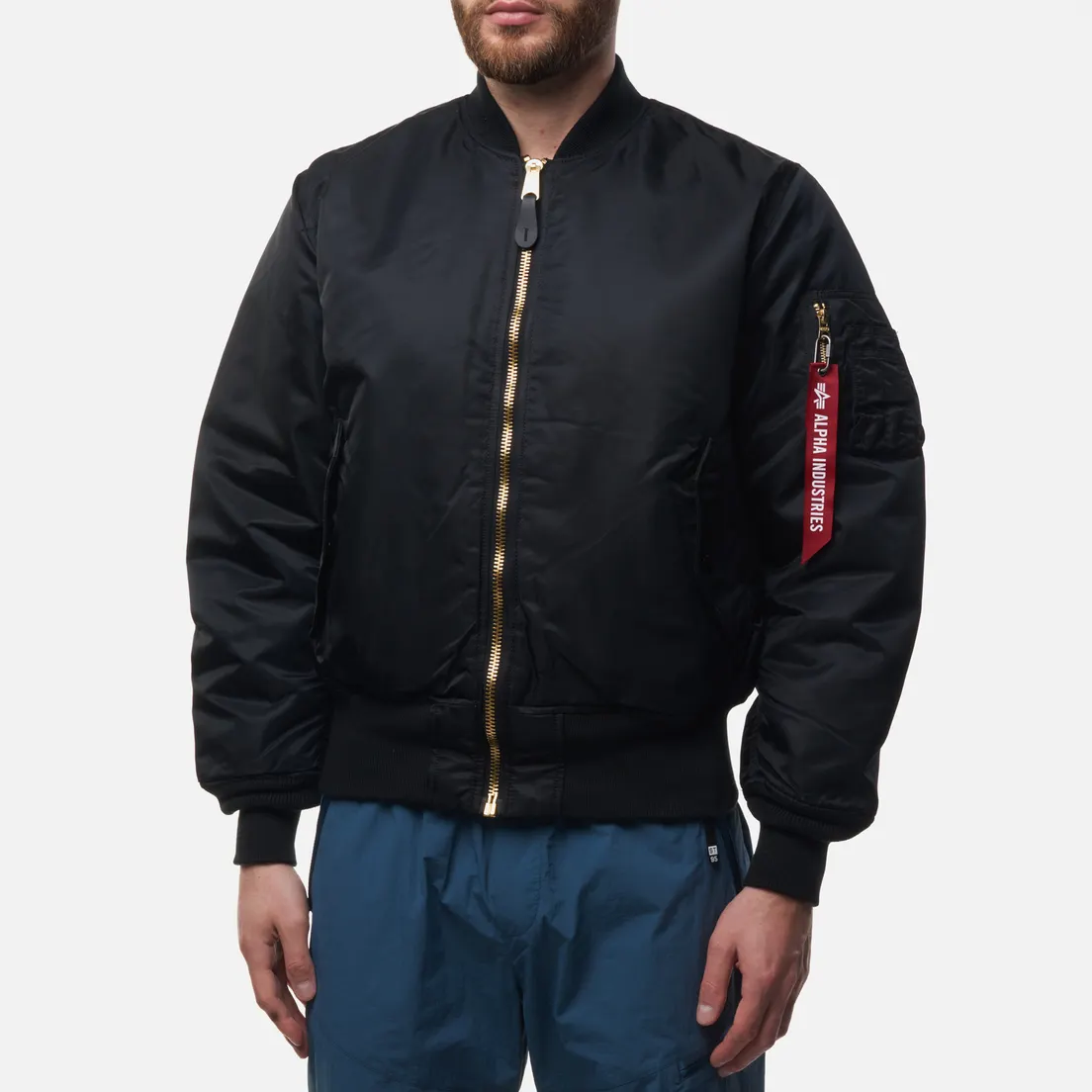 Alpha Industries Мужская куртка бомбер MA-1 Flight