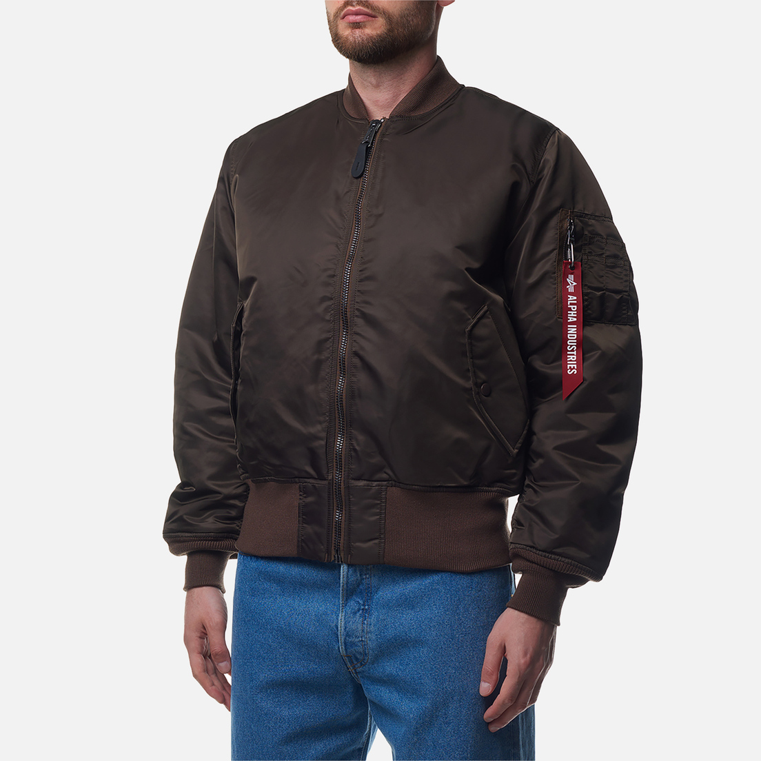 Alpha Industries Мужская куртка бомбер MA-1 Flight