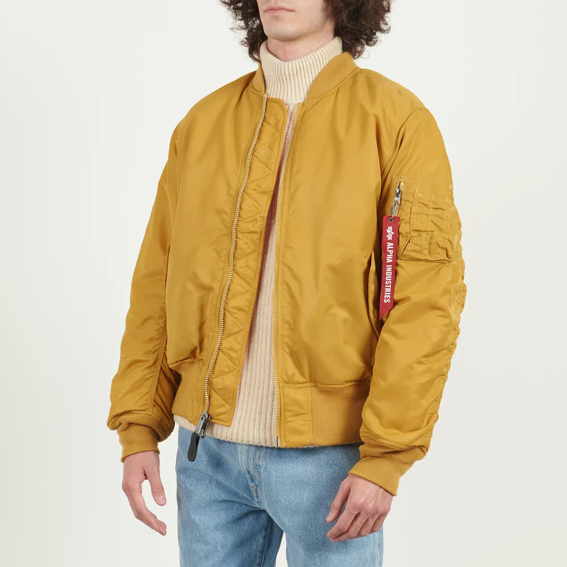Alpha Industries Мужская куртка бомбер MA-1 Flight