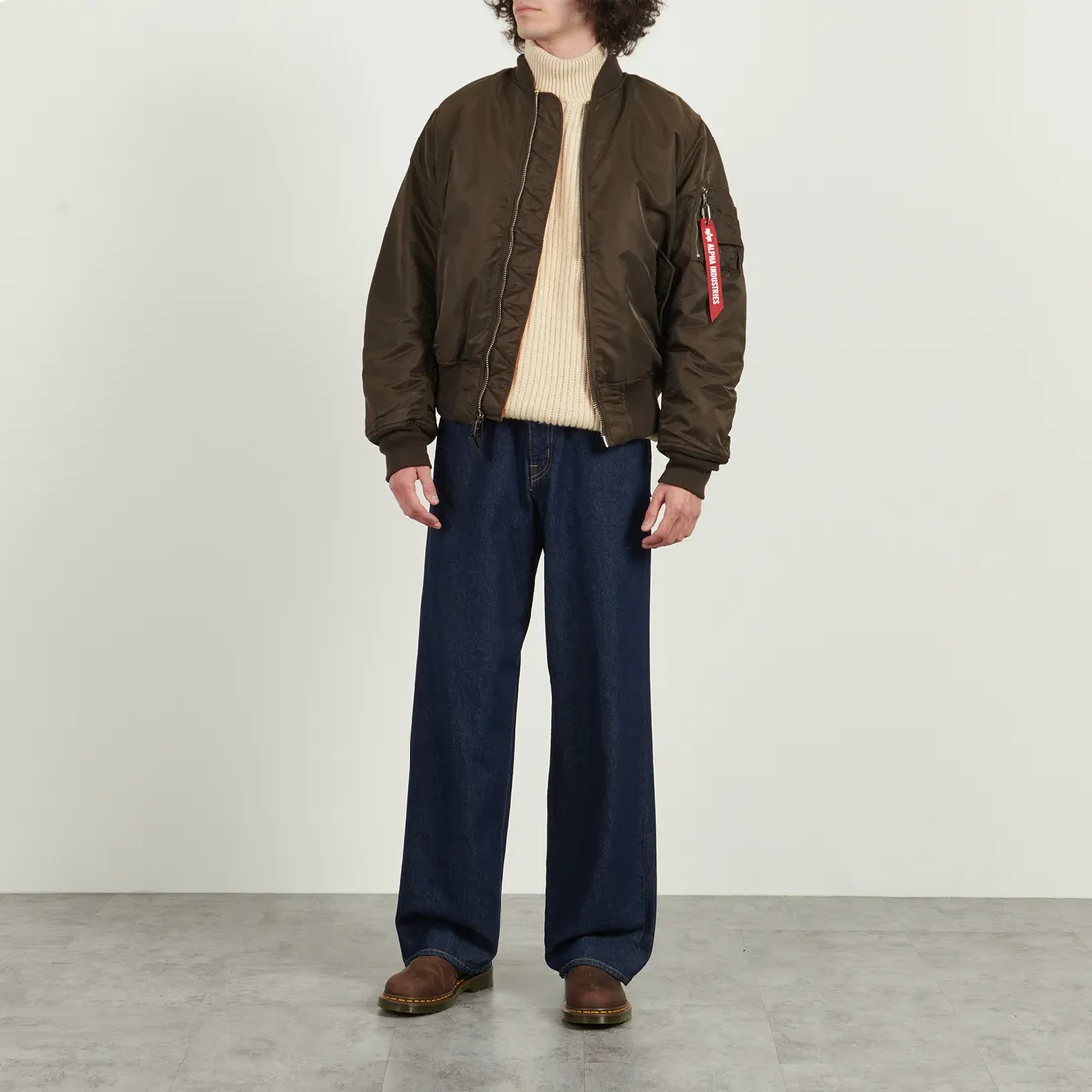 Alpha Industries Мужская куртка бомбер MA-1 Flight