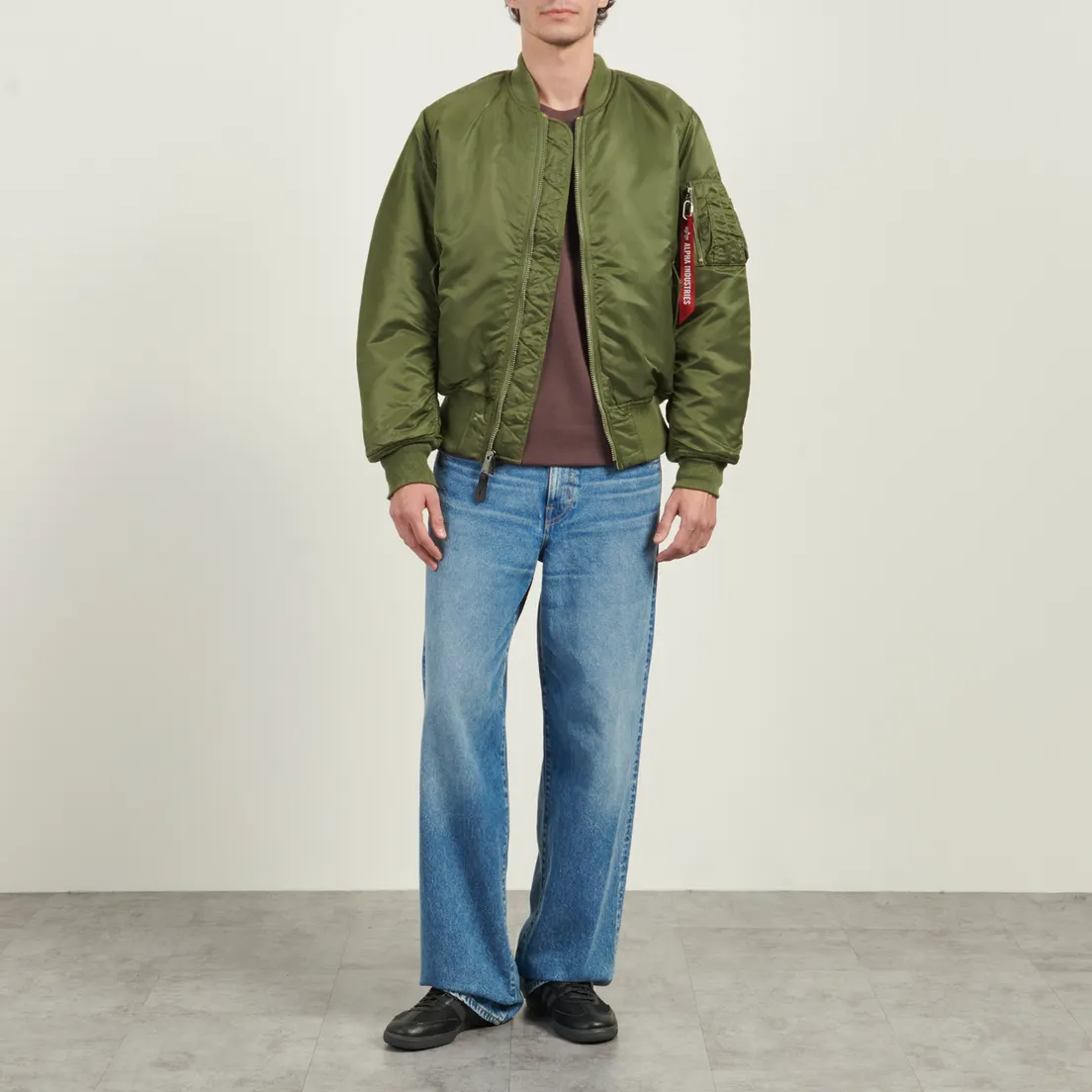 Alpha Industries Мужская куртка бомбер MA-1 Flight