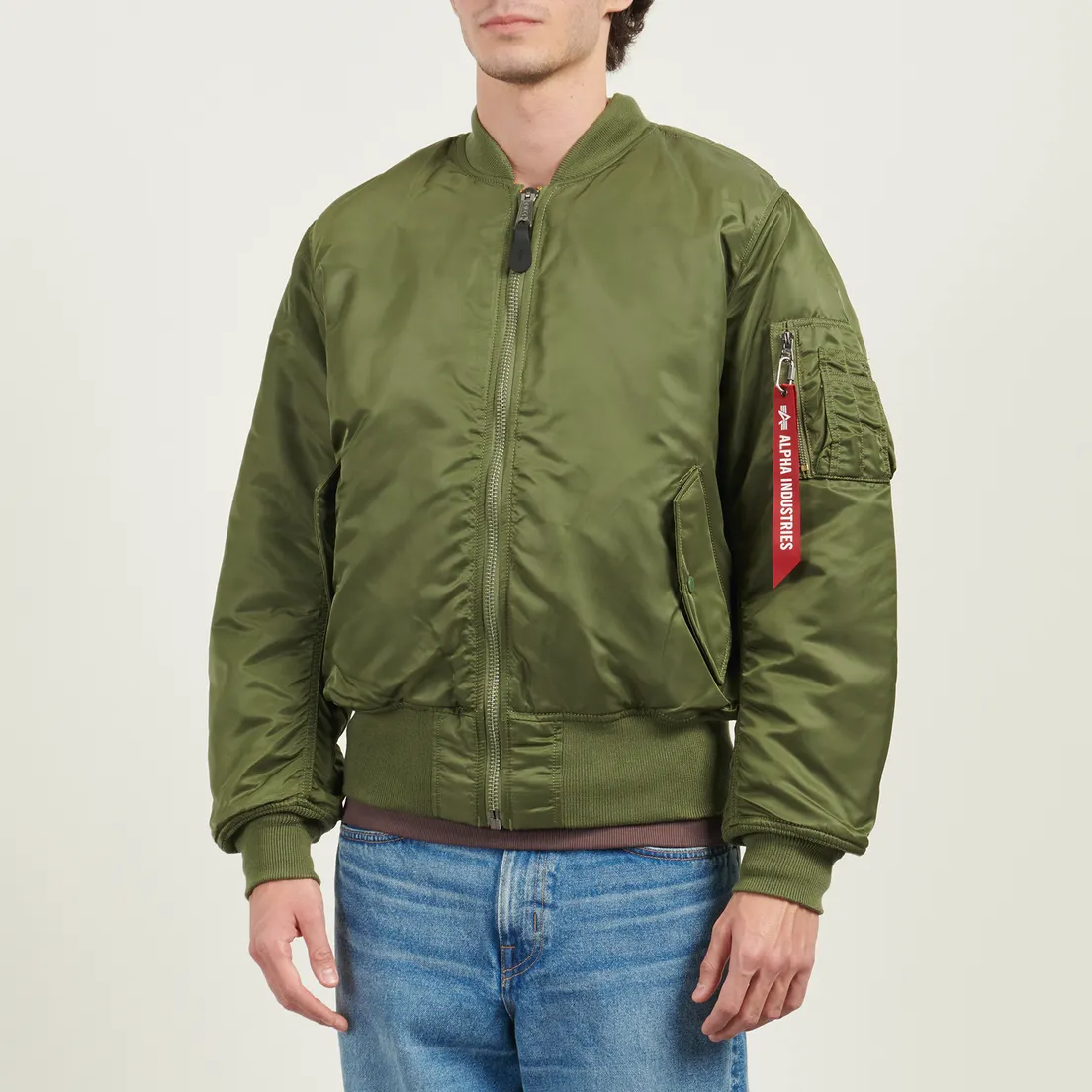 Alpha Industries Мужская куртка бомбер MA-1 Flight