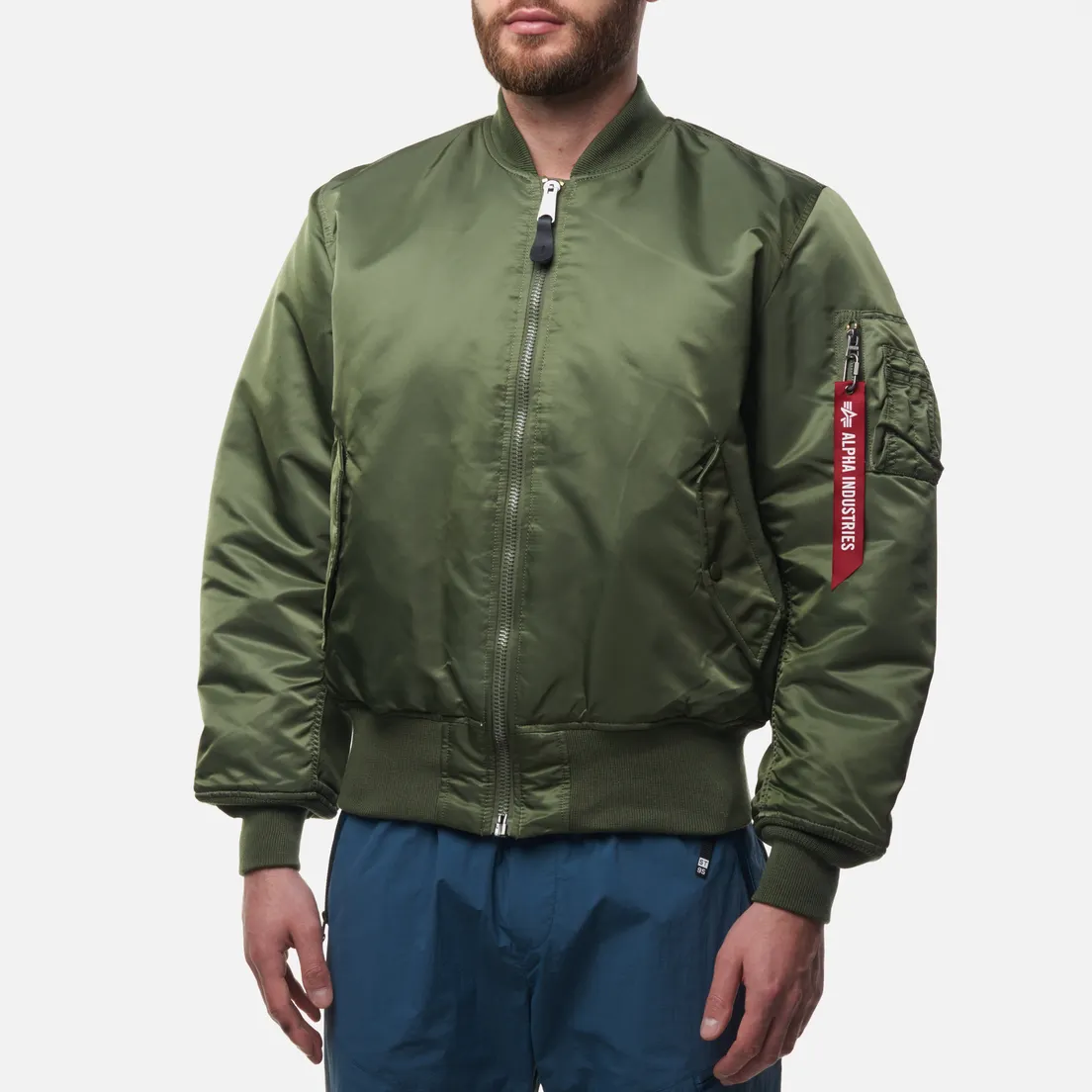 Alpha Industries Мужская куртка бомбер MA-1 Flight