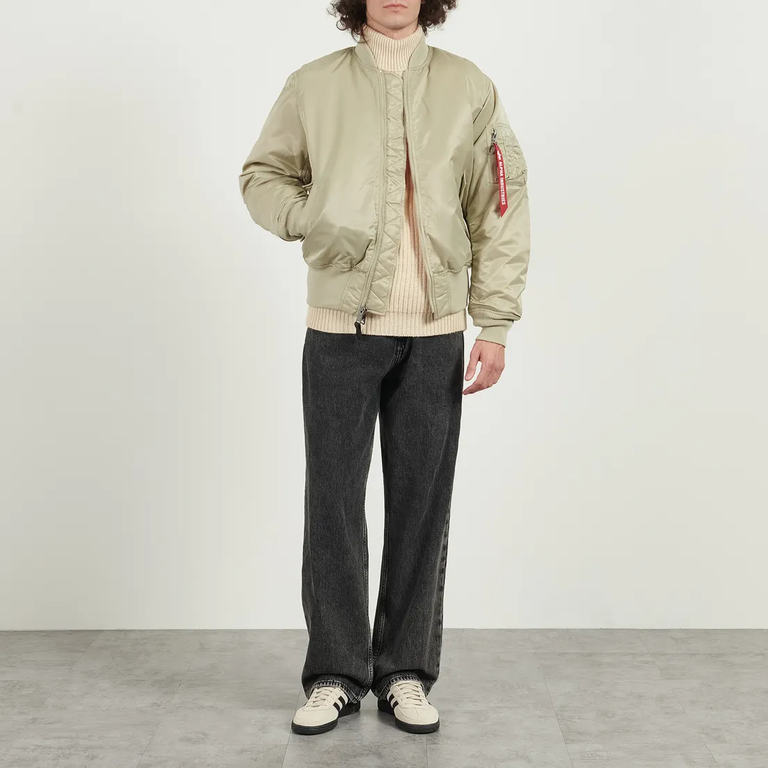 Alpha Industries Мужская куртка бомбер MA-1 Flight