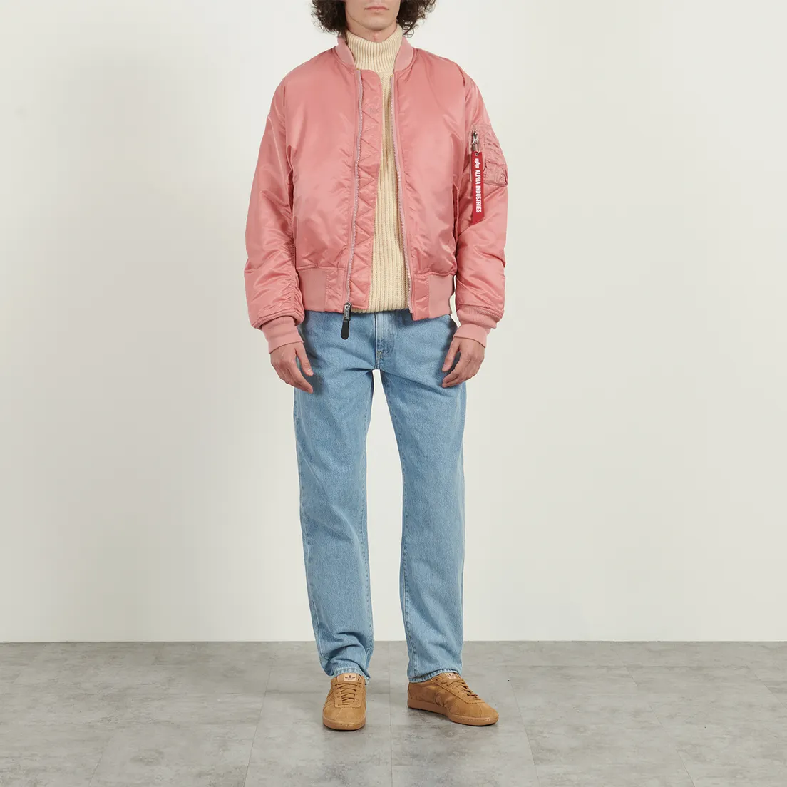 Alpha Industries Мужская куртка бомбер MA-1 Flight