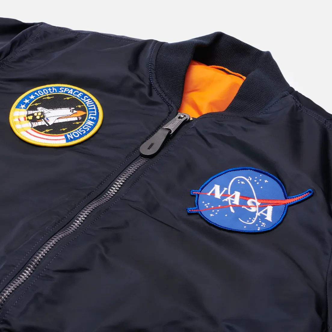 Alpha Industries Мужская куртка бомбер MA-1 NASA