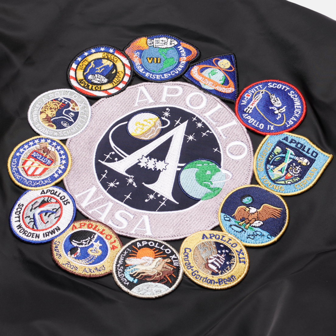 Alpha Industries Мужская куртка бомбер MA-1 Apollo NASA