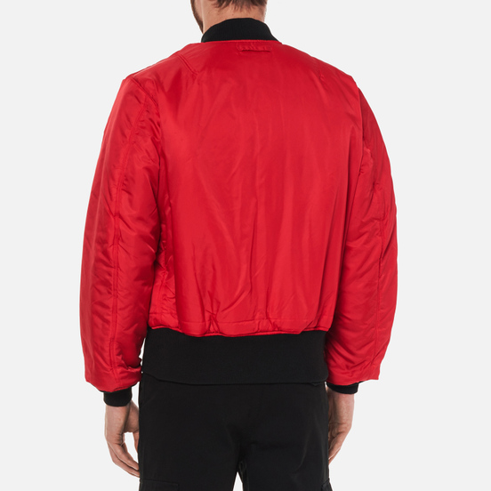 Мужская куртка бомбер Alpha Industries MA-1 Apollo NASA Black
