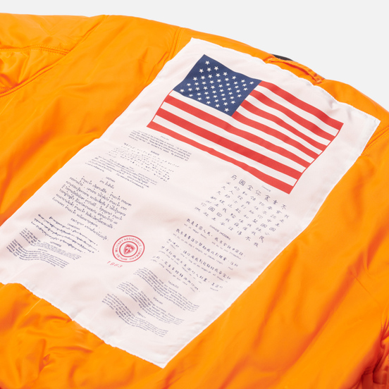 Мужская куртка бомбер Alpha Industries MA-1 Blood Chit Black