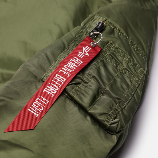 Мужская куртка бомбер Alpha Industries MA-1 Blood Chit Sage