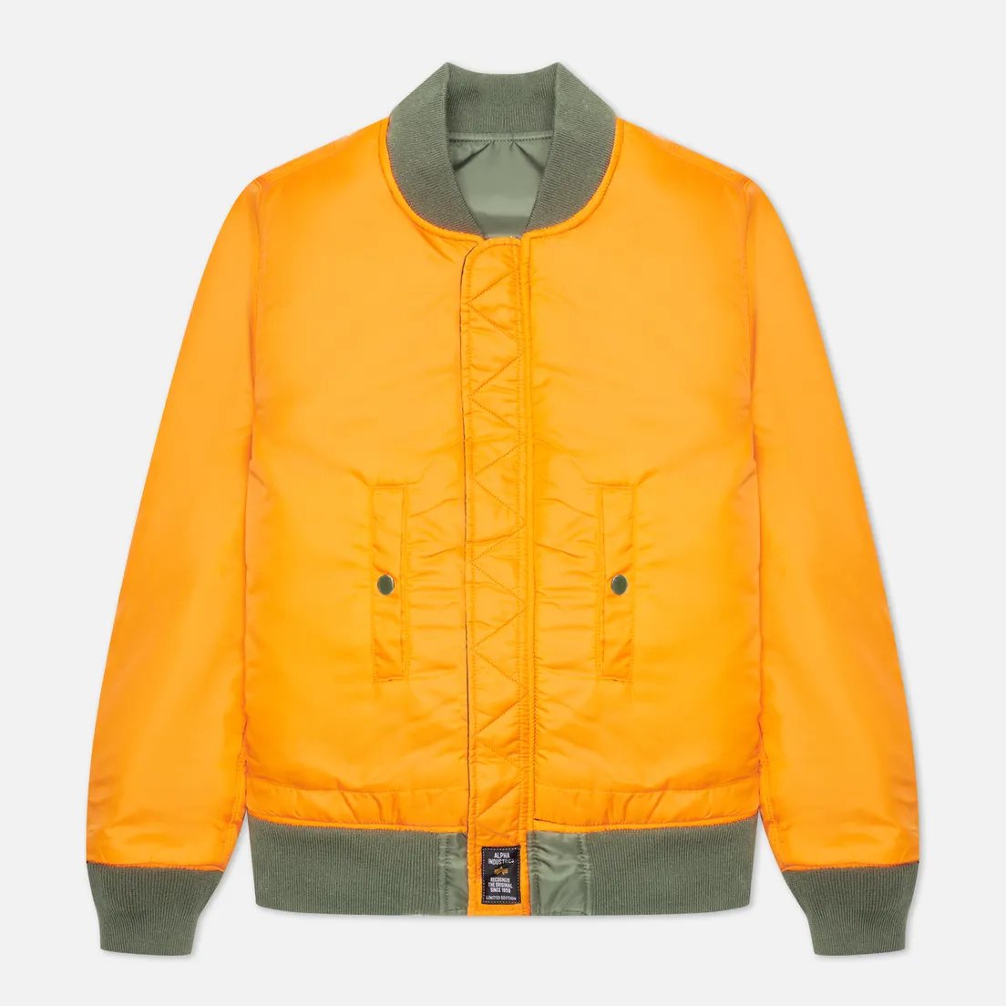 Alpha Industries Мужская куртка бомбер MA-1 Blood Chit