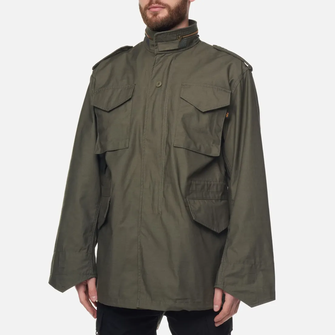 Alpha Industries Мужская демисезонная куртка M-65 Field Coat