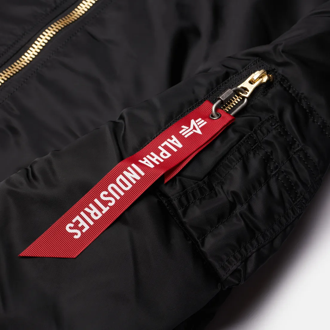 Alpha Industries Мужская куртка бомбер MA-1 Slim Fit