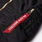 Мужская куртка бомбер Alpha Industries MA-1 Slim Fit Black фото - 2