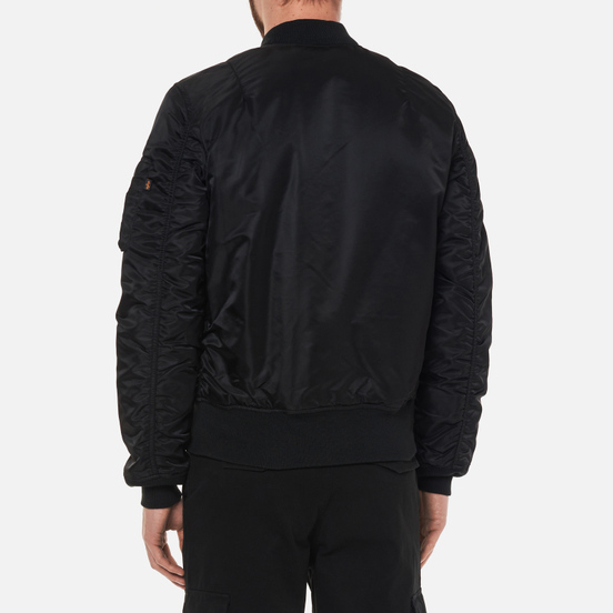 Мужская куртка бомбер Alpha Industries MA-1 Slim Fit Black