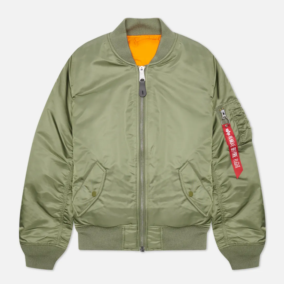 Alpha Industries Мужская куртка бомбер MA-1 Slim Fit