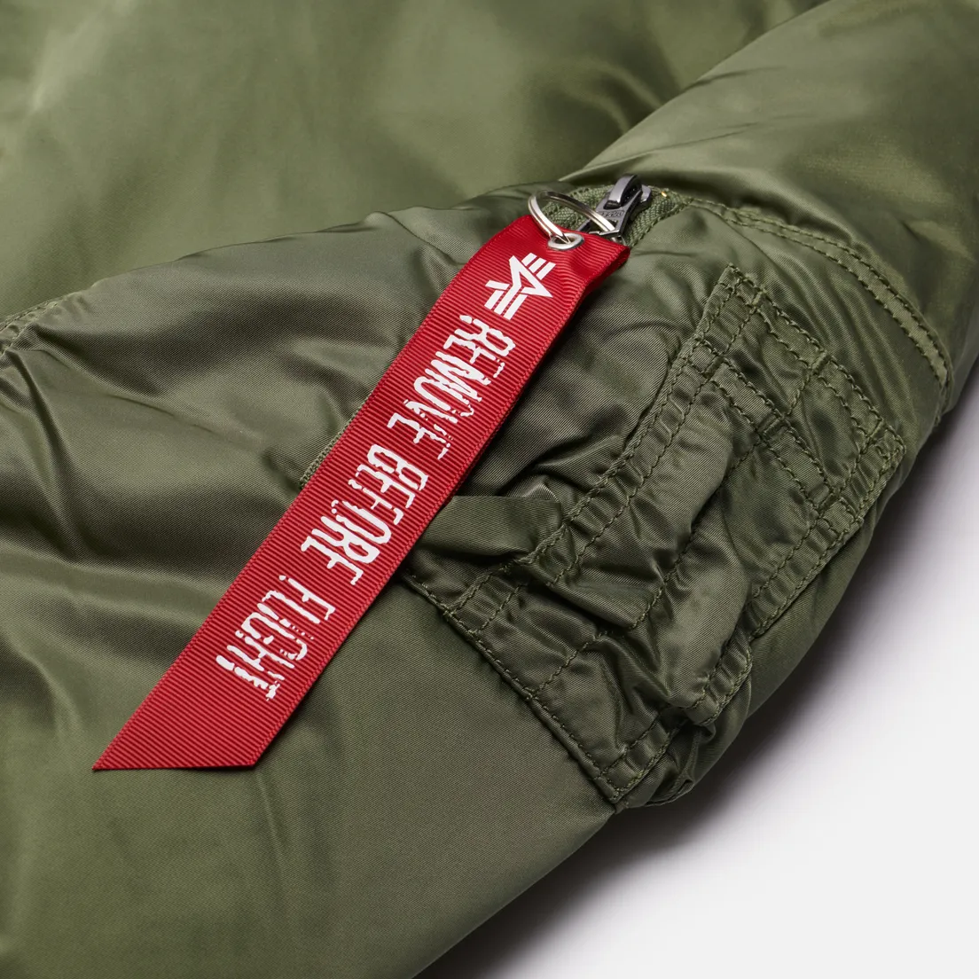 Alpha Industries Мужская куртка бомбер MA-1 Slim Fit