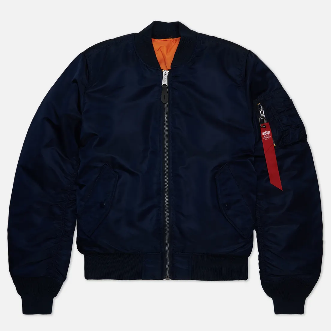 Alpha Industries Мужская куртка бомбер MA-1 Slim Fit