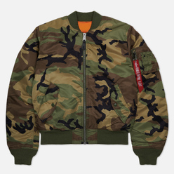 Alpha Industries Мужская куртка бомбер MA-1 Slim Fit