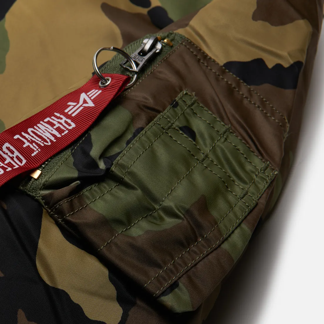 Alpha Industries Мужская куртка бомбер MA-1 Slim Fit