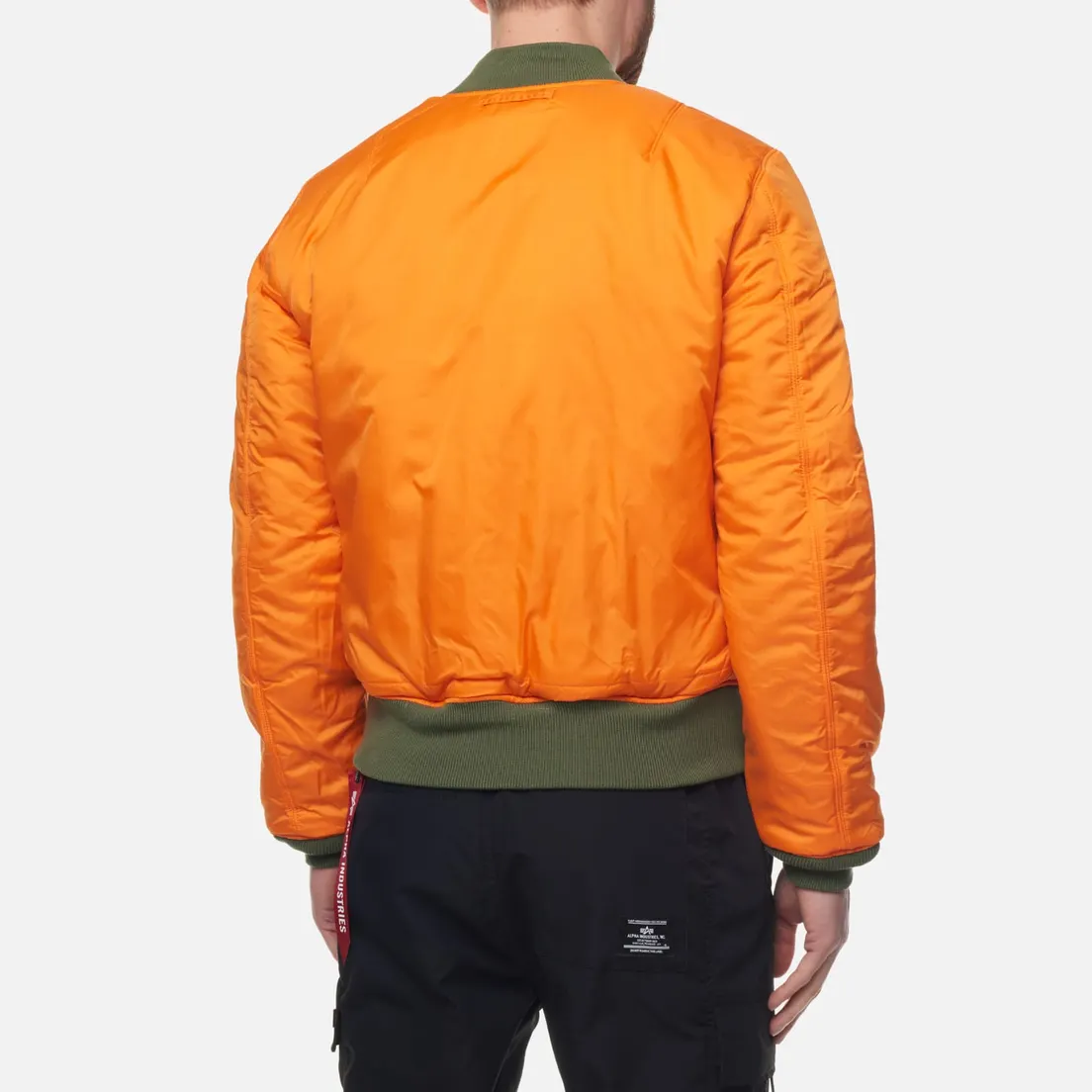 Alpha Industries Мужская куртка бомбер MA-1 Slim Fit