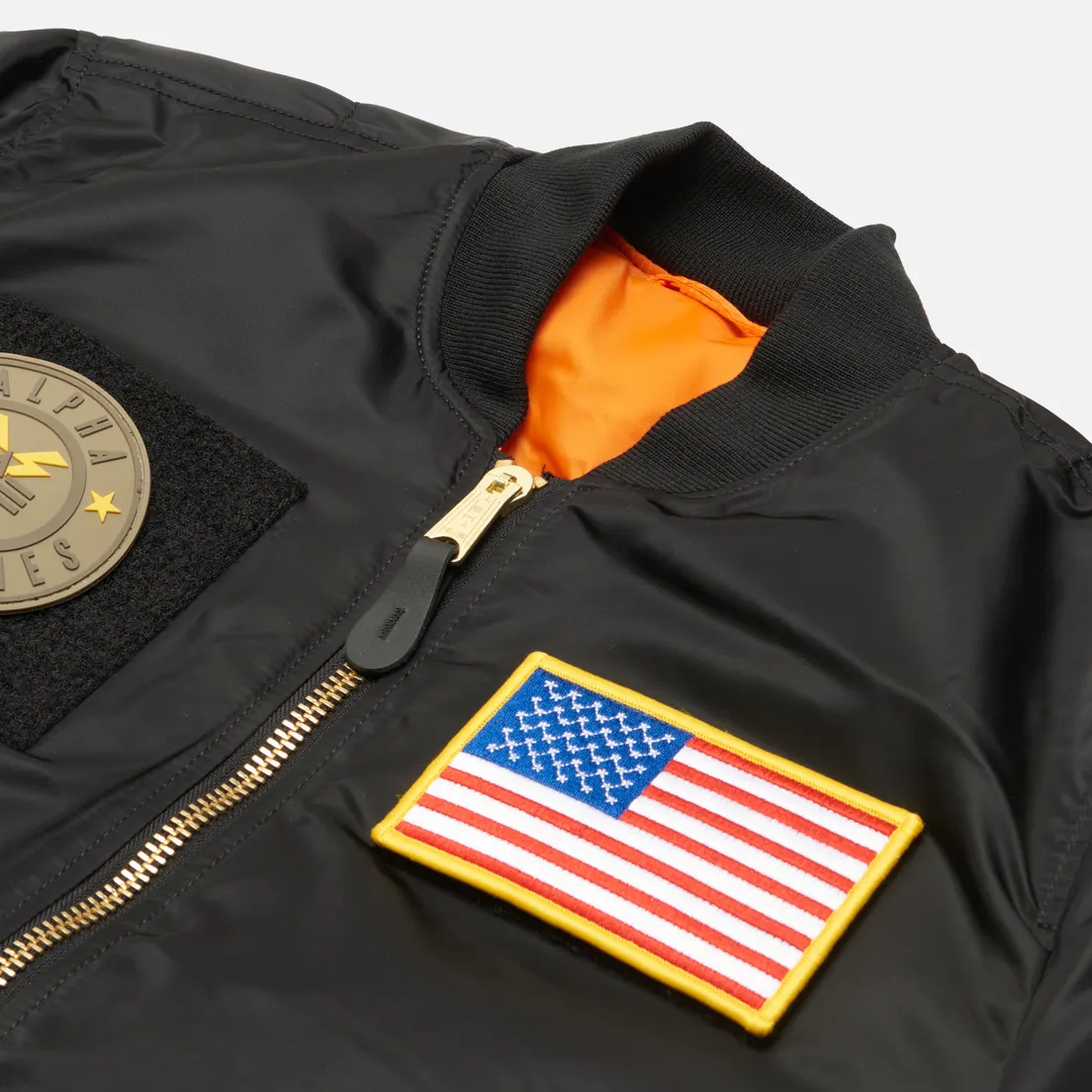 Alpha Industries Мужская куртка бомбер MA-1 Flex Flight