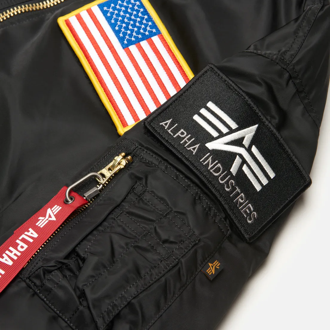 Alpha Industries Мужская куртка бомбер MA-1 Flex Flight