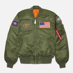 Alpha Industries Мужская куртка бомбер MA-1 Flex Flight