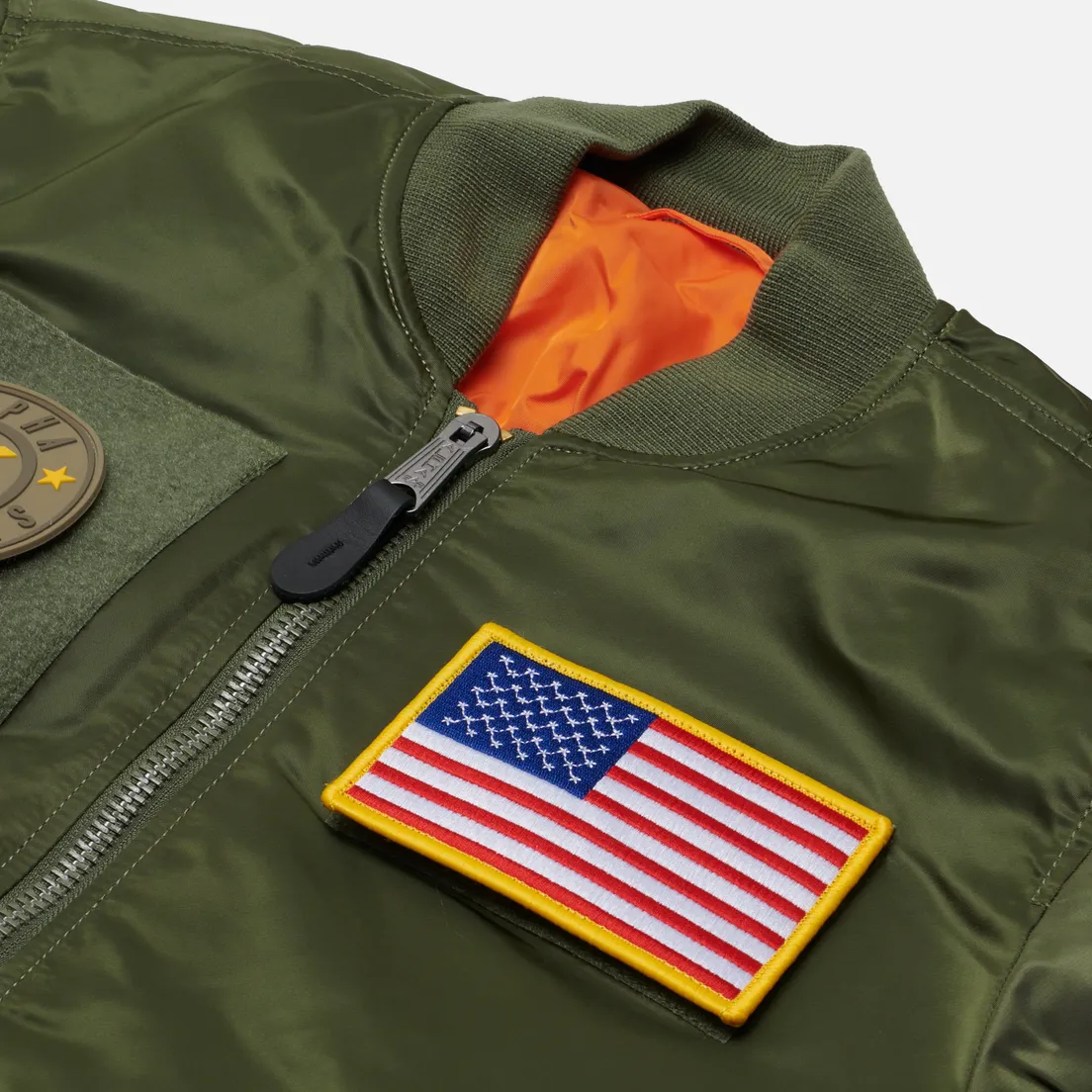 Alpha Industries Мужская куртка бомбер MA-1 Flex Flight