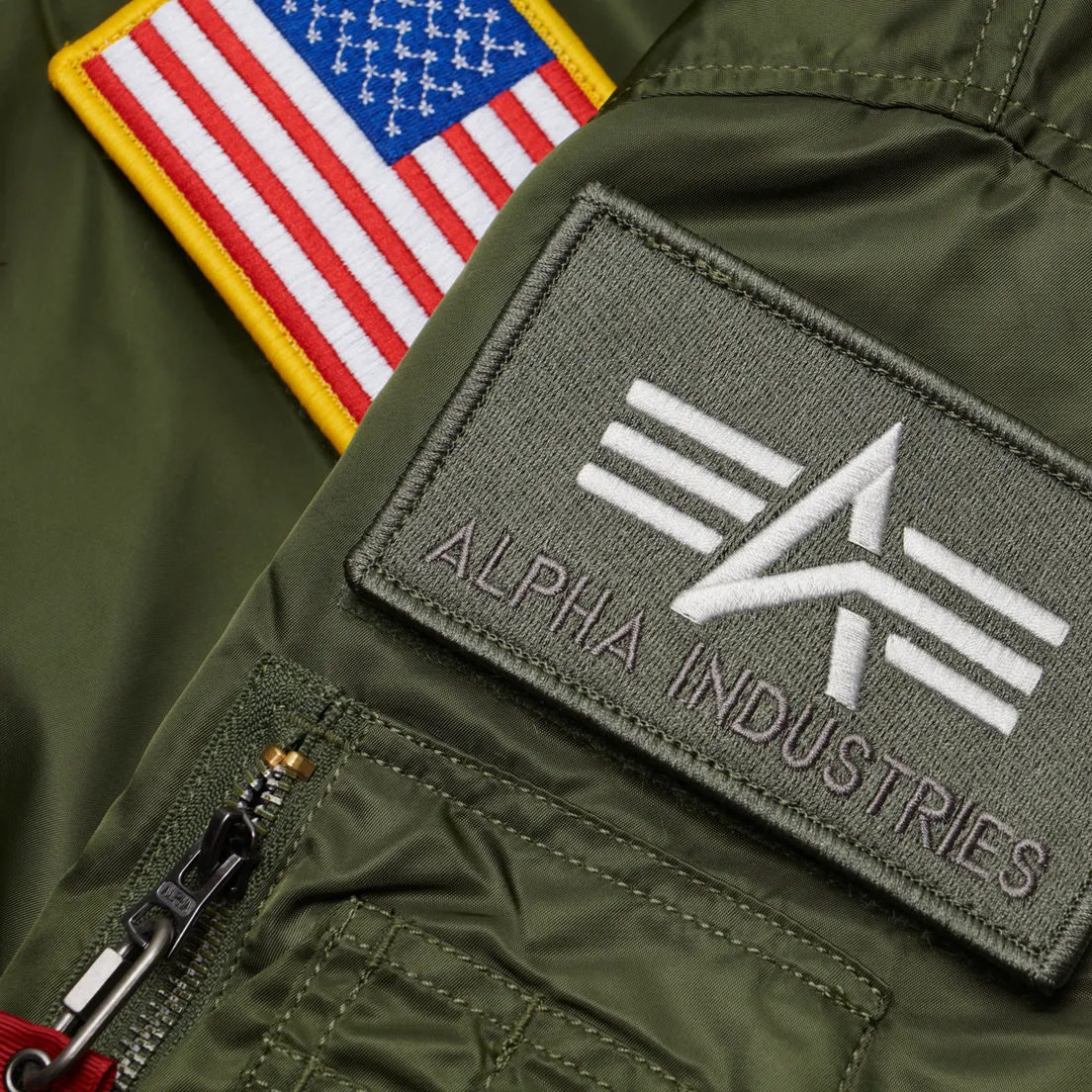 Alpha Industries Мужская куртка бомбер MA-1 Flex Flight
