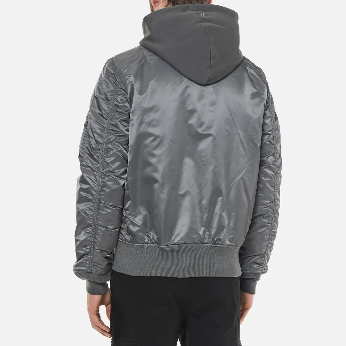 Alpha Industries Мужская куртка бомбер MA-1 Natus Hooded