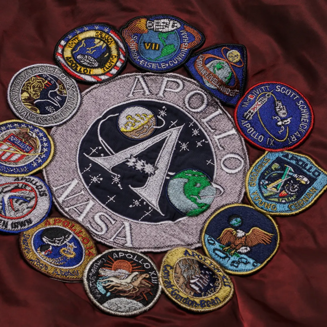 Alpha Industries Мужская куртка бомбер MA-1 Apollo Battlewash Flight