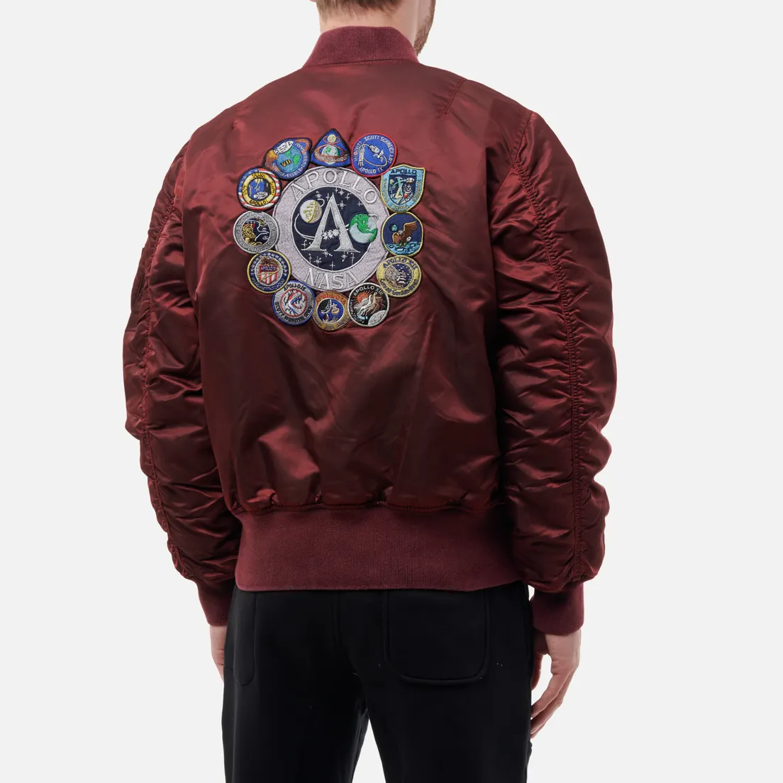 Alpha Industries Мужская куртка бомбер MA-1 Apollo Battlewash Flight