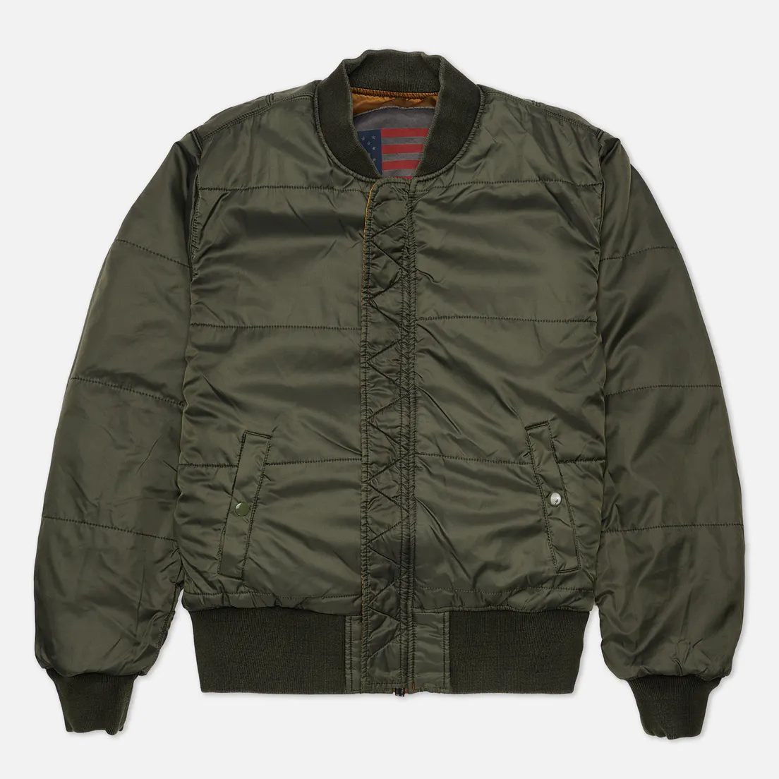 Alpha Industries Мужская куртка бомбер MA-1 Blood Chit Battlewash Flight