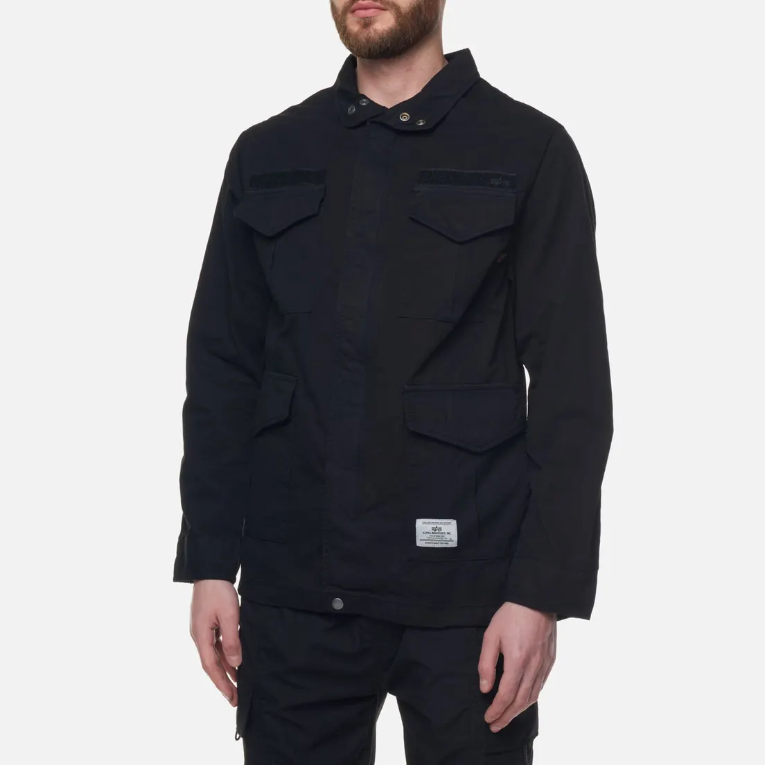 Alpha Industries Мужская демисезонная куртка M-65 Lightweight Field Coat