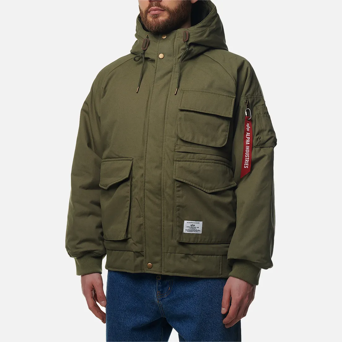 Alpha Industries Мужская демисезонная куртка MA-1 Hunting Mod