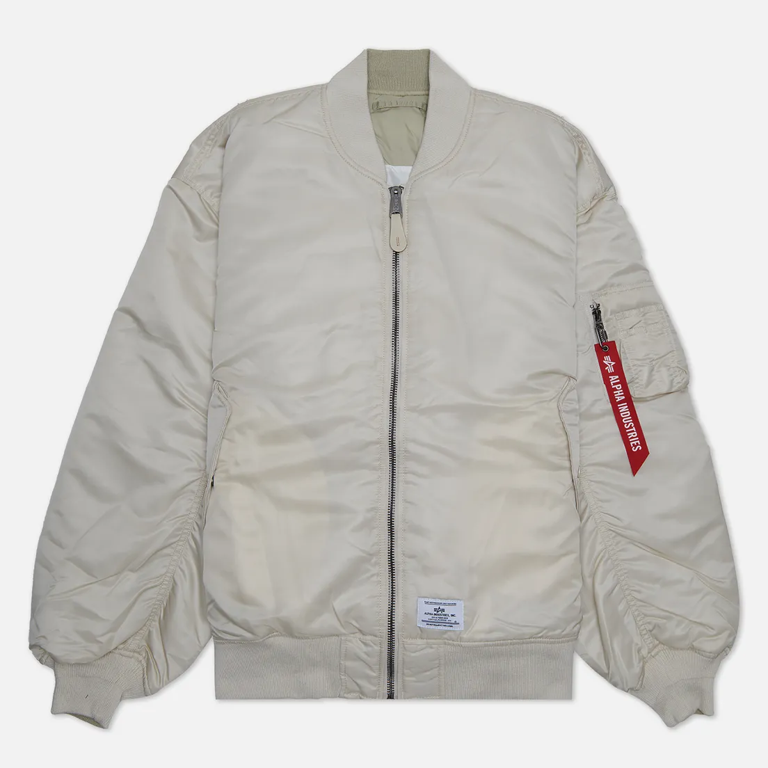 Alpha Industries Мужская куртка бомбер MA-1 Bloodchit Gen II Flight Oversized