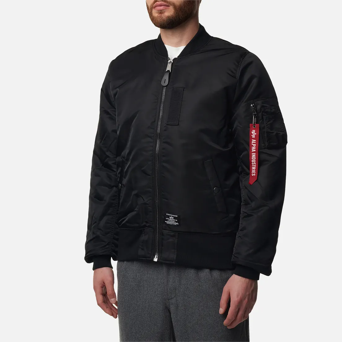 Alpha Industries Мужская куртка бомбер MA-1 Mod Flight
