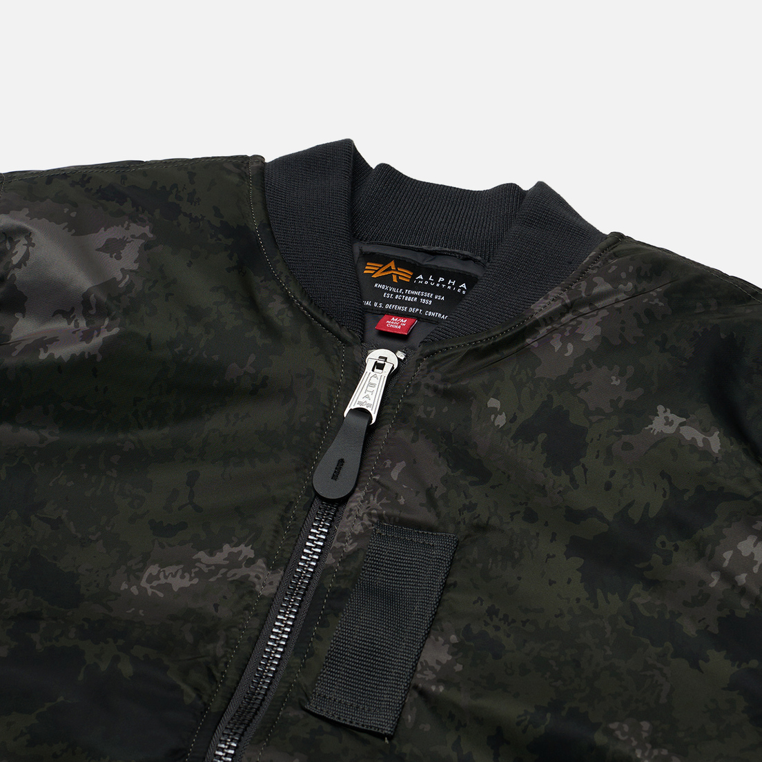 Alpha Industries Мужская куртка бомбер MA-1 Mod Flight