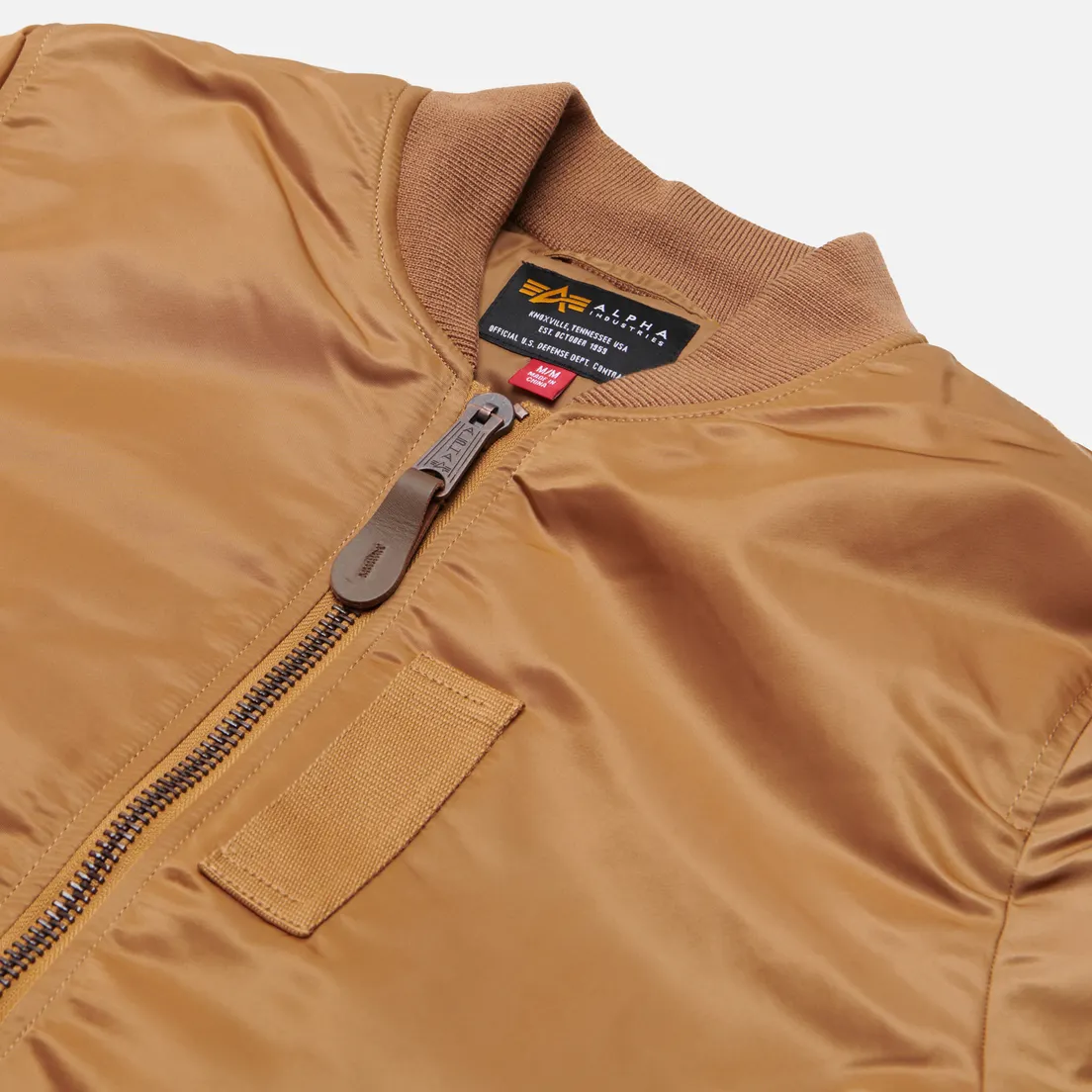 Alpha Industries Мужская куртка бомбер MA-1 Mod Flight