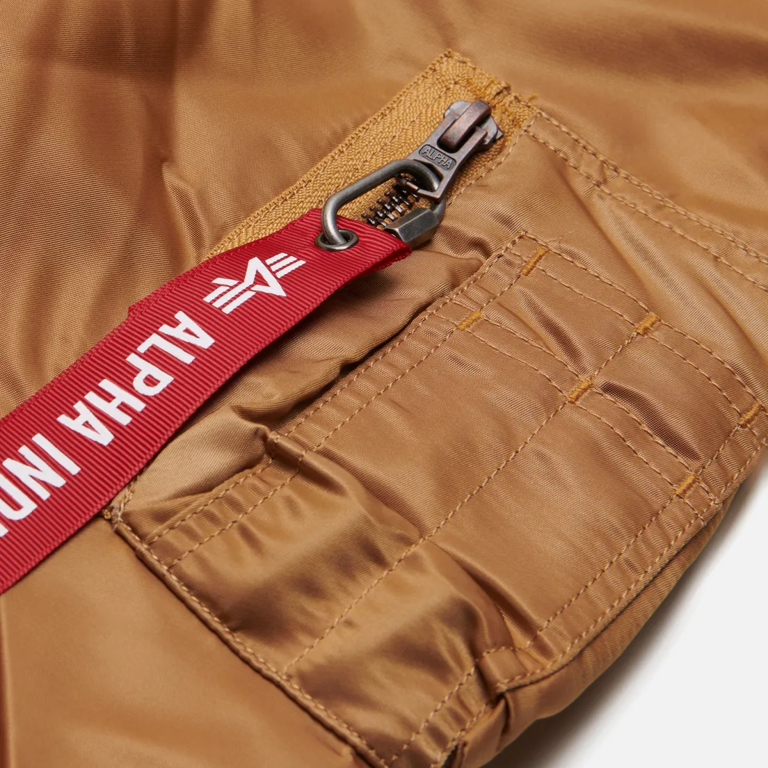 Alpha Industries Мужская куртка бомбер MA-1 Mod Flight