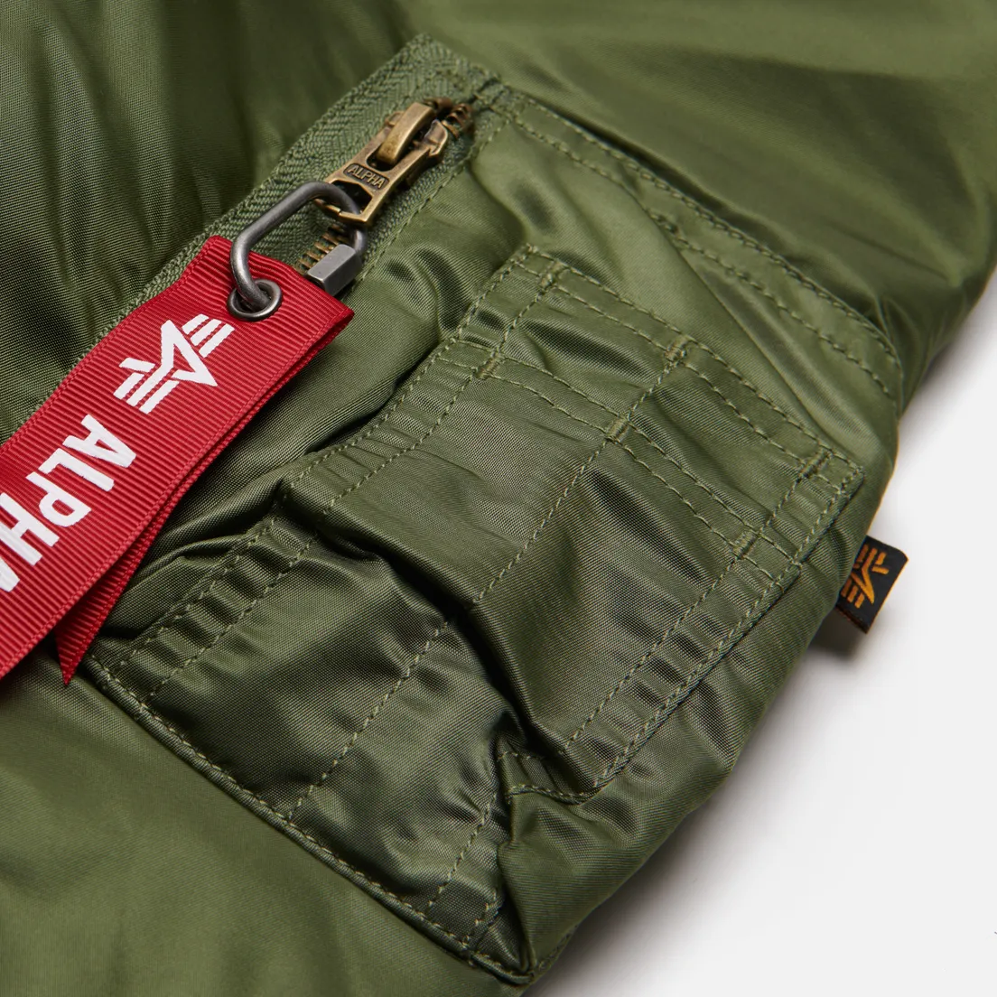 Alpha Industries Мужская куртка бомбер MA-1 Mod Flight