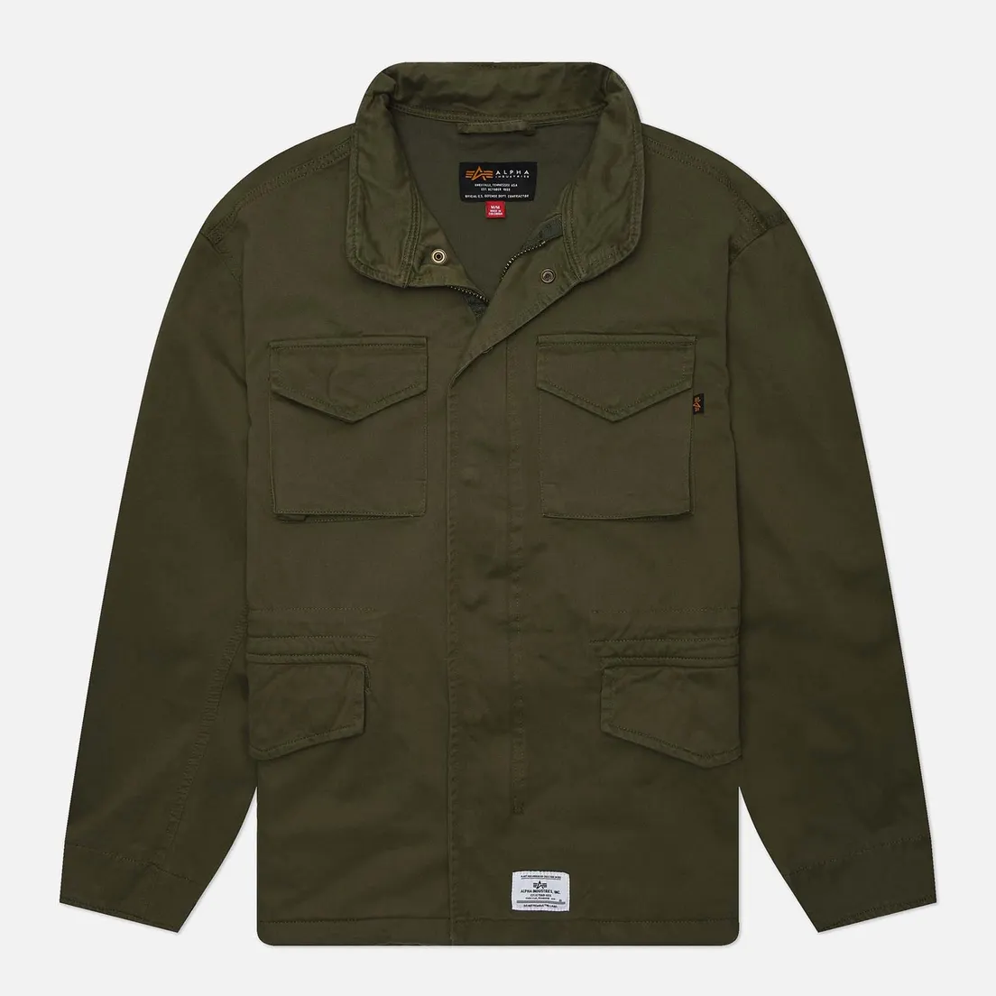 Alpha Industries Мужская демисезонная куртка M-65 Mod Field Coat Gen II