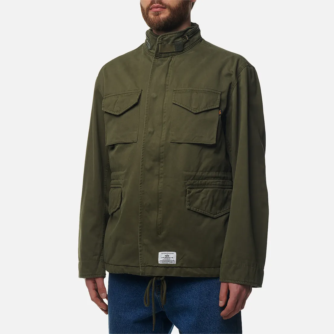 Alpha Industries Мужская демисезонная куртка M-65 Mod Field Coat Gen II